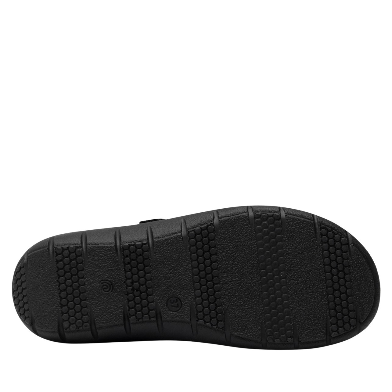 Sandaali Embla Ergoflex Stretch Comfort – Musta/Hopea - 5