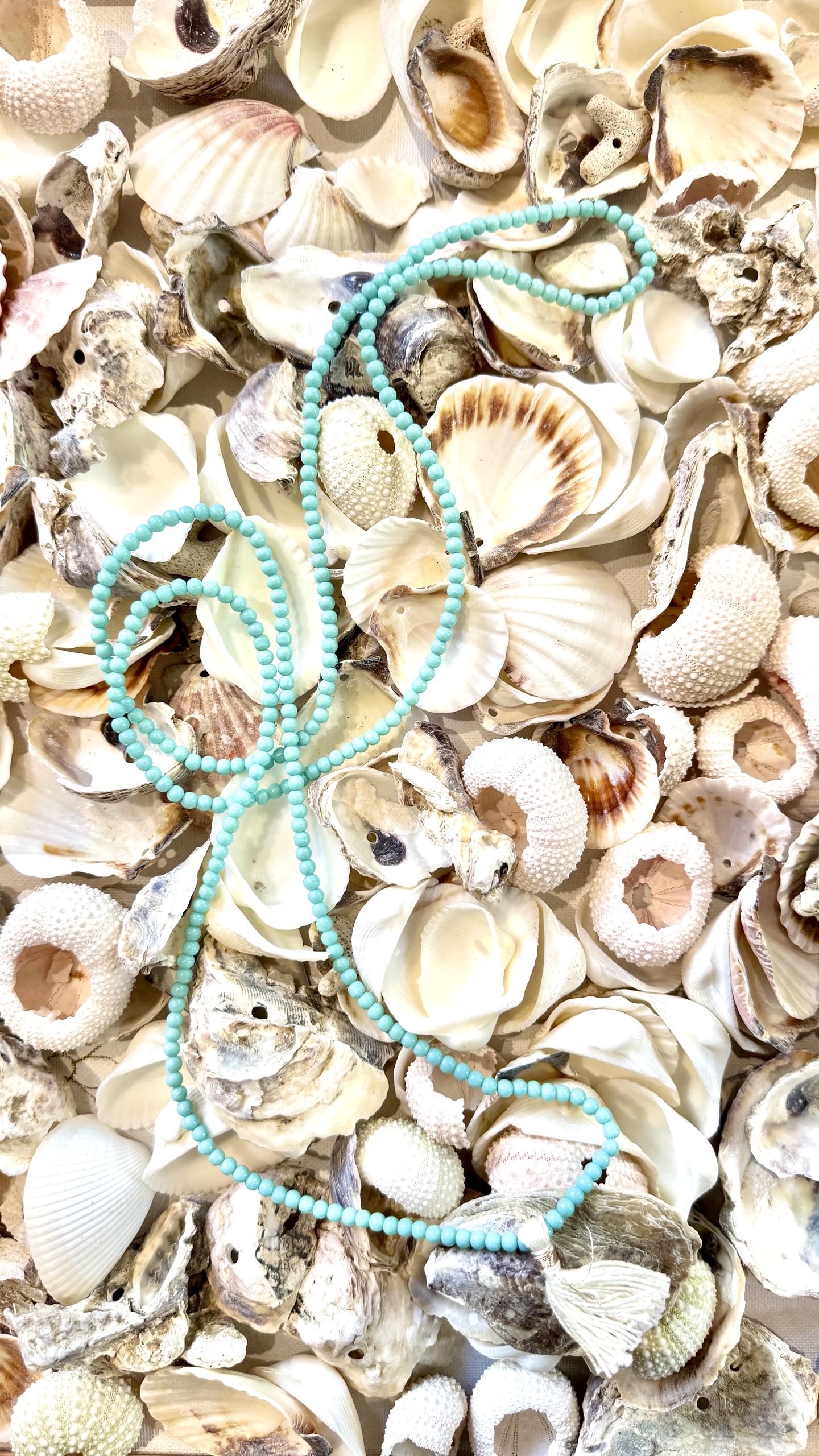 TURQUOISE NECKLESS MALA 