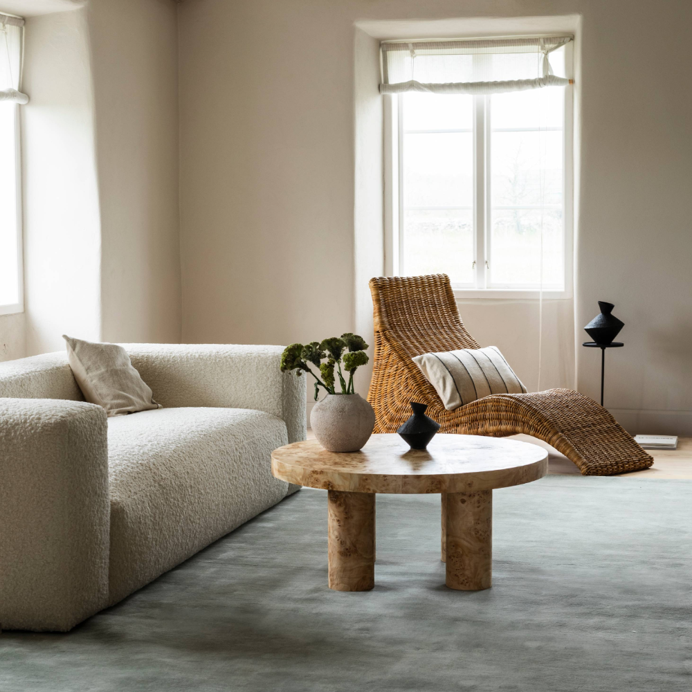 Classic Solid Wool Rug - LAYERED - 18
