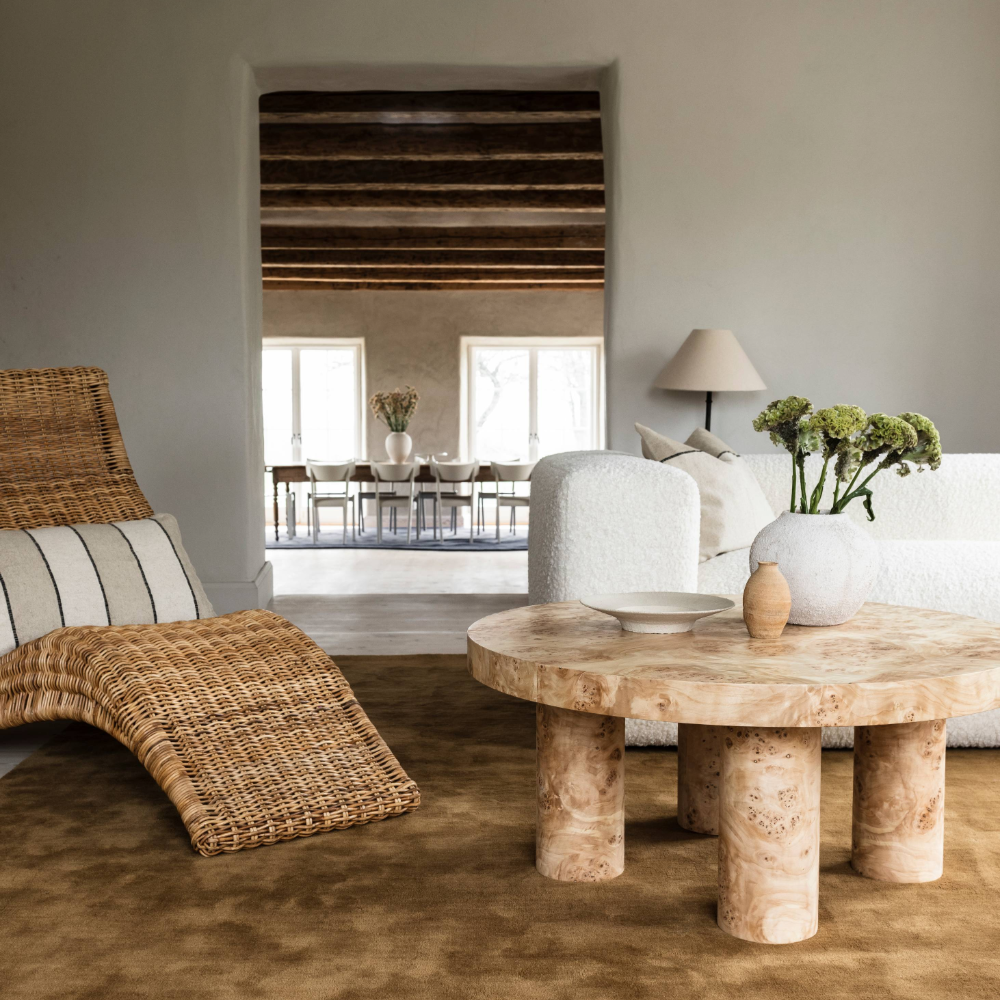 Classic Solid Wool Rug - LAYERED - 16