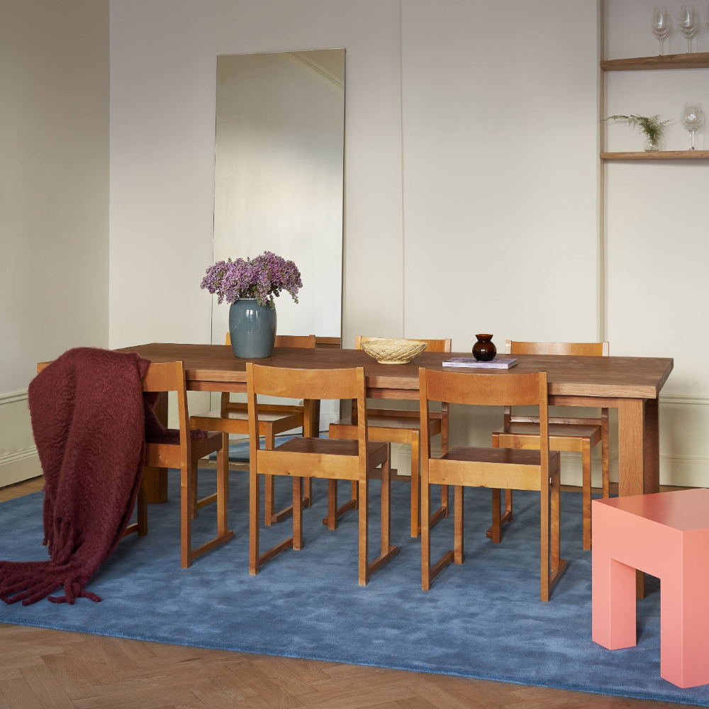 Classic Solid Wool Rug - LAYERED - 23
