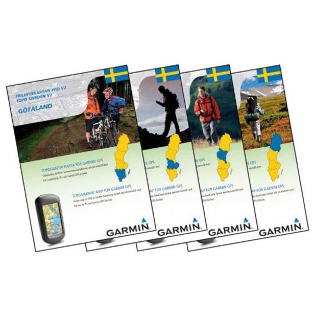 Original Garmin Friluftskartan Pro V2 Götaland (microSD + SD-adapter) (VMB*)
