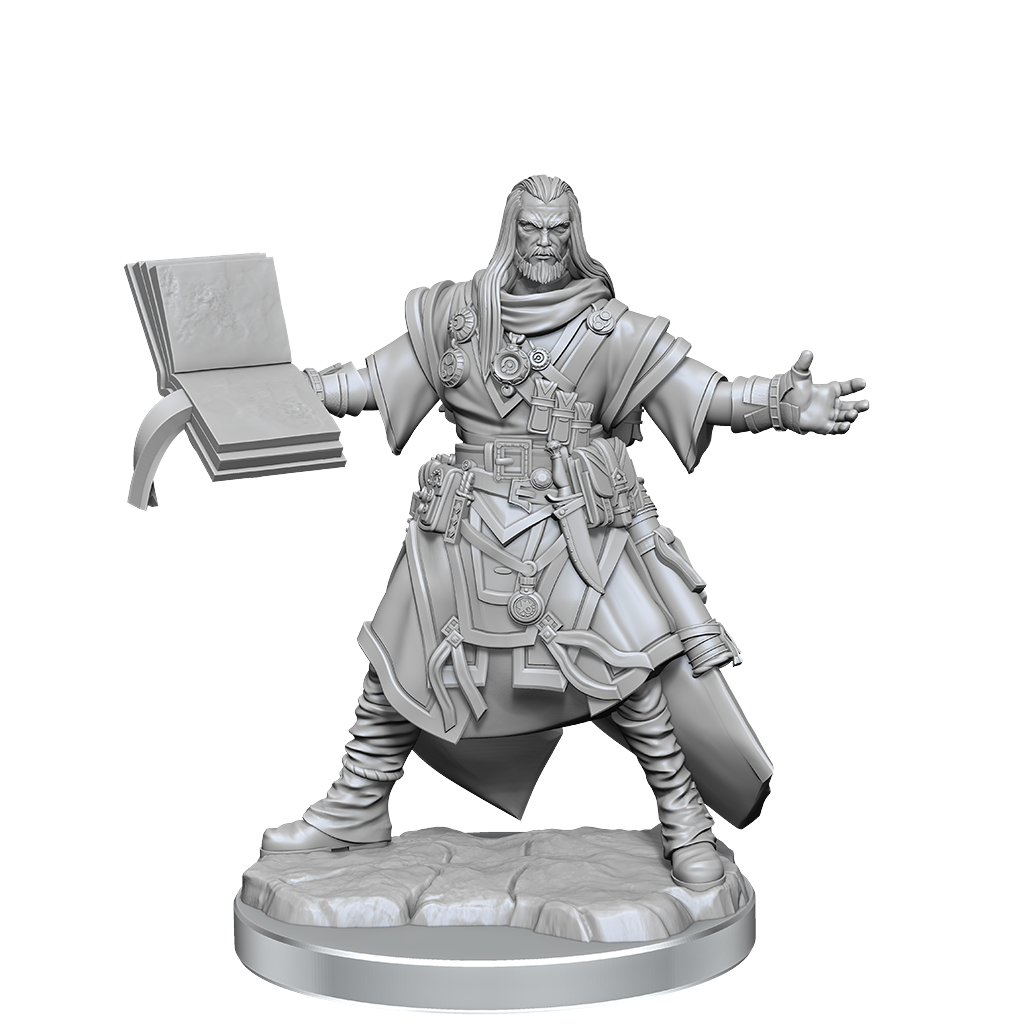 Pathfinder Legendary Cuts: Male Human Wizard - 3