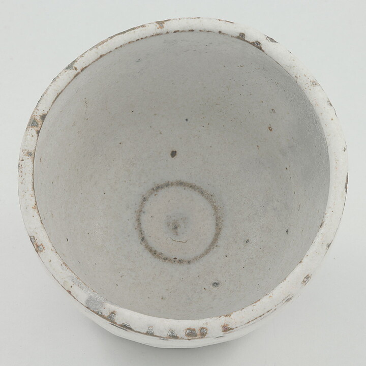 イサク・イサクソン  一点もの  志野釉のボウル  茶碗  (11cm)  2000年代  #57