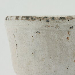 Isak Isaksson (2000s) Unique Chawan Bowl with Shino Glaze 11 cm #57