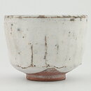 Isak Isaksson (2000s) Unique Chawan Bowl with Shino Glaze 11 cm #57