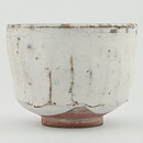 Isak Isaksson (2000s) Unique Chawan Bowl with Shino Glaze 11 cm #57