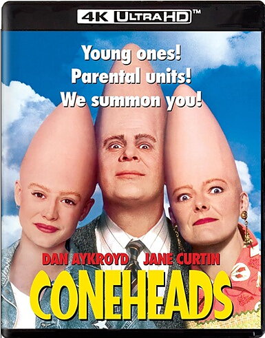Coneheads (BLU-RAY 4K ULTRA HD + BLU-RAY)