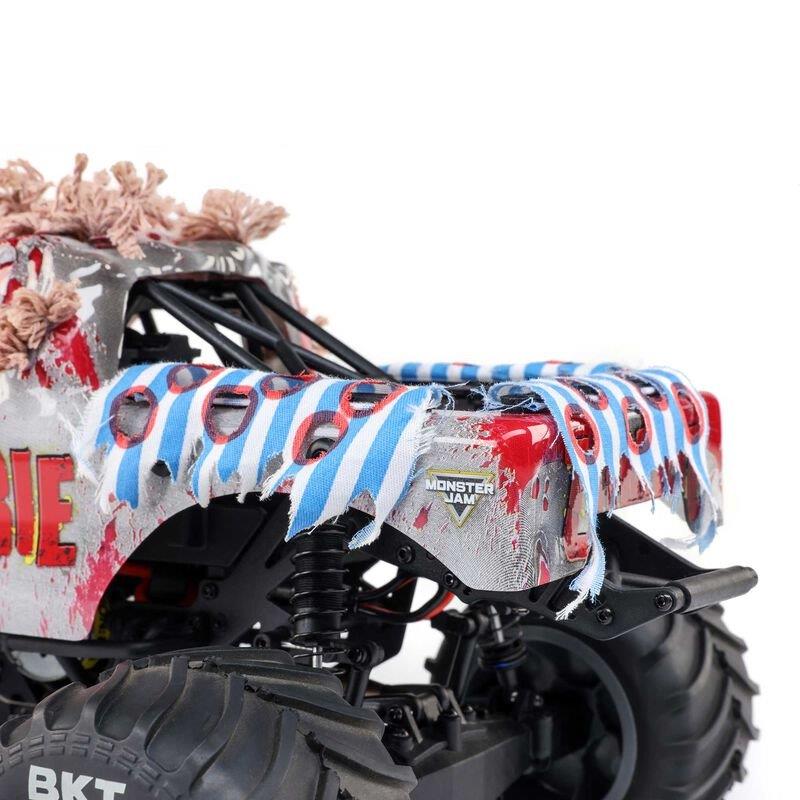 LOSI 1/18 Mini LMTZombie 2S 4X4 RTR Brushed MT (Battery & Charger Included), Red - 28