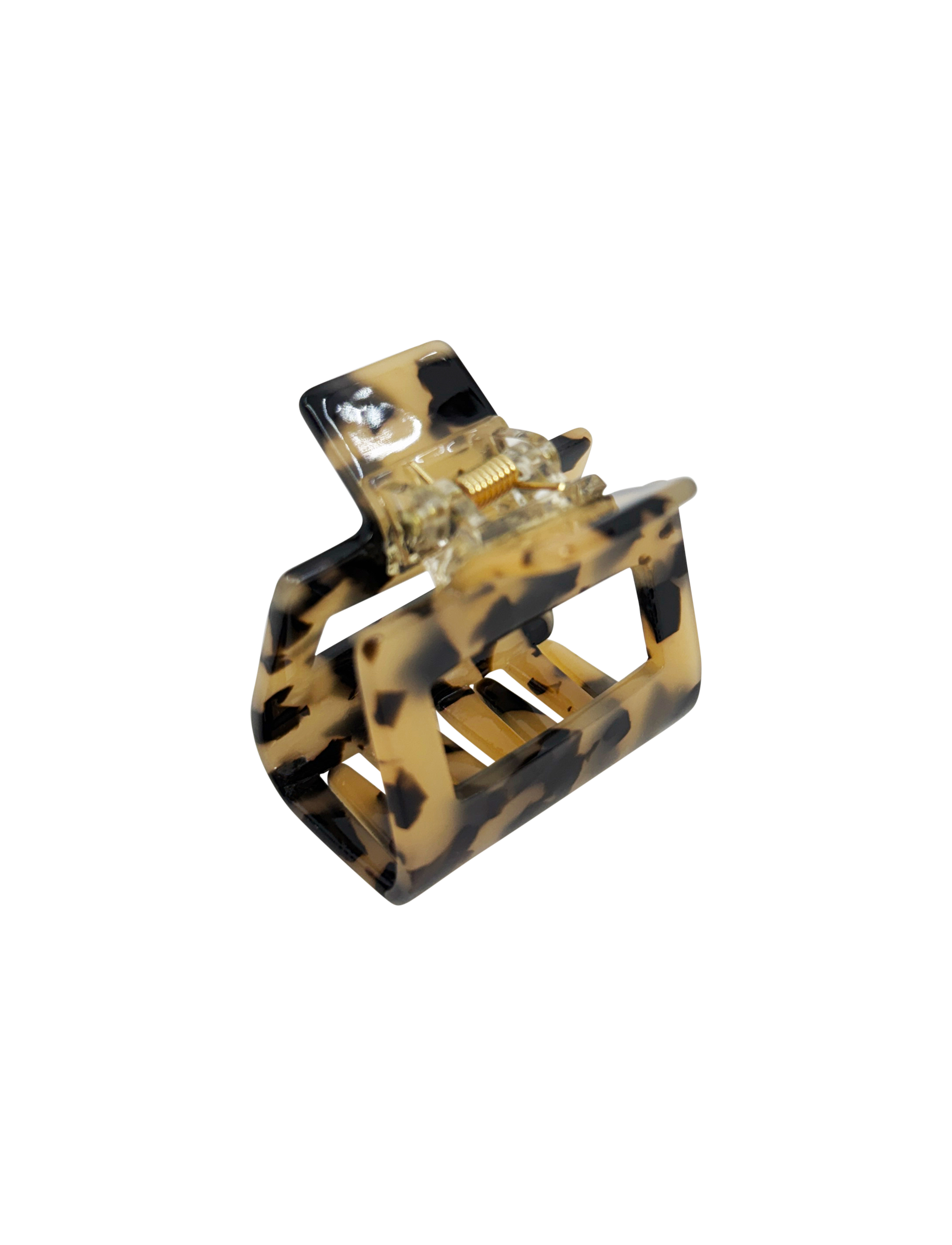 YOYO CLAMP SMALL TURTOISE BEIGE