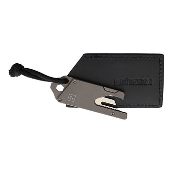 Big Idea Design - TPT Titanium Pocket Tool - Rakbladskniv Med Flertalet Verktyg 0