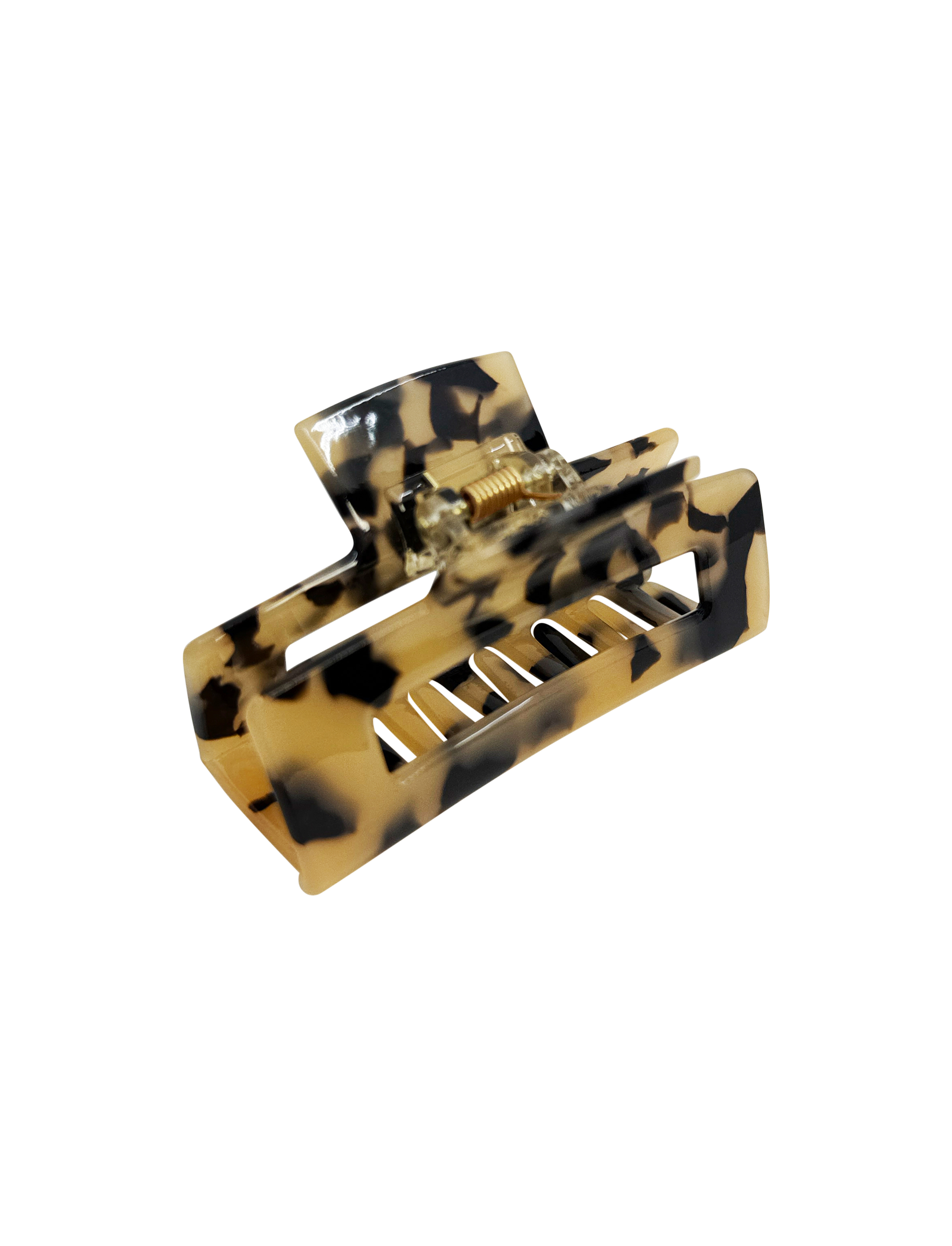 YOYO CLAMP MEDIUM TURTOISE BEIGE