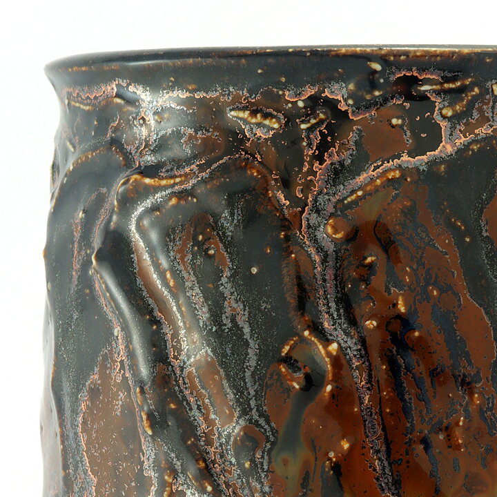 イサク・イサクソン  一点もの  茶色のボウル  茶碗  (9cm)  2000年代  #58