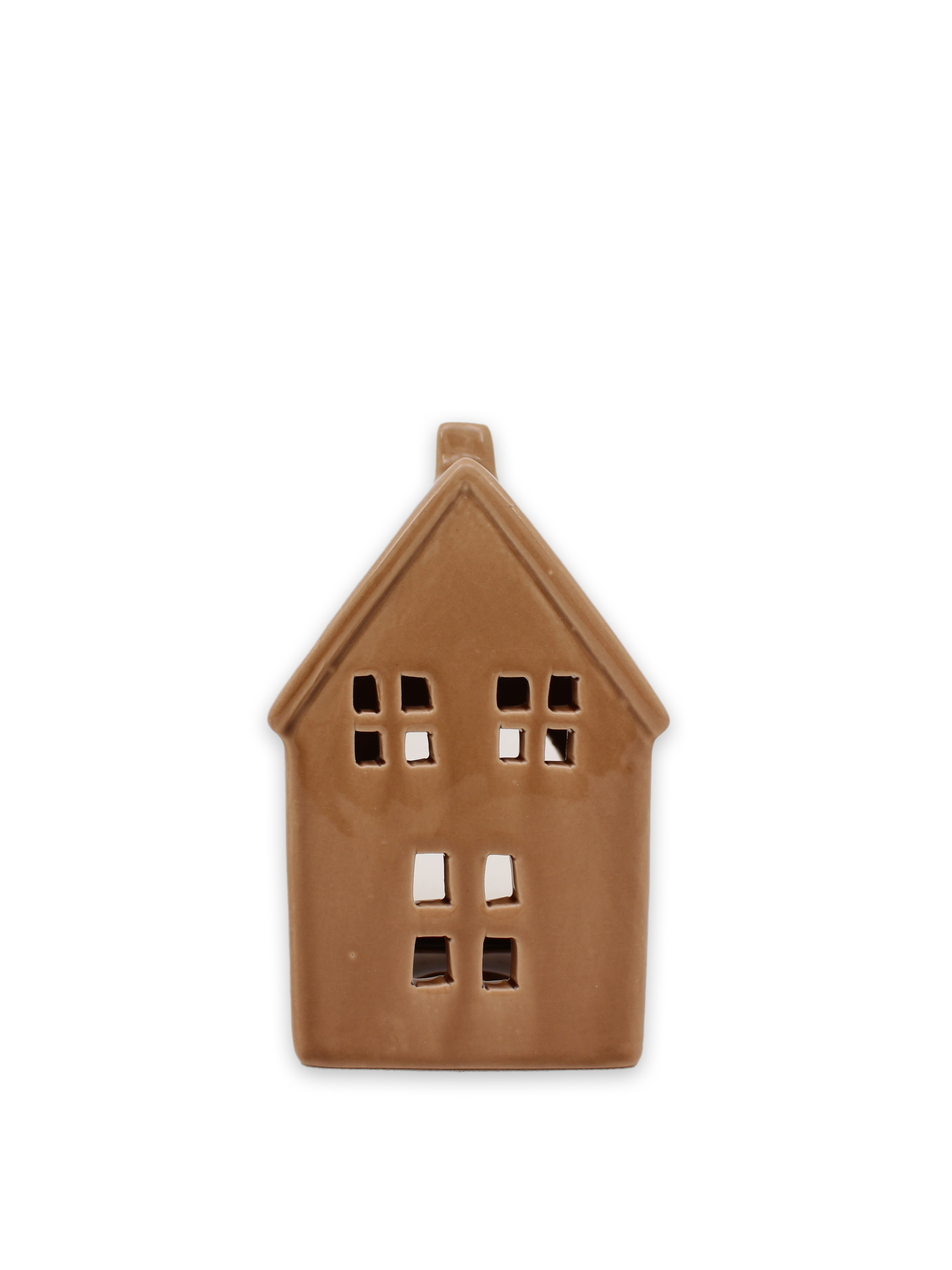 Huslykta - Lykta hus - Nougat - Small