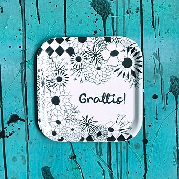 bricka/kakfat GRATTIS 20x20 cm