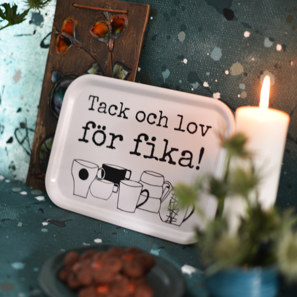 bricka TACK OCH LOV 20x27 cm - 3