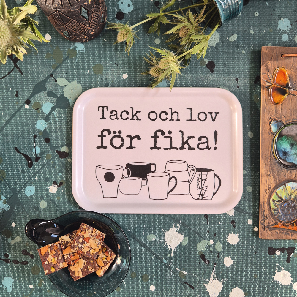 bricka TACK OCH LOV 20x27 cm - 4