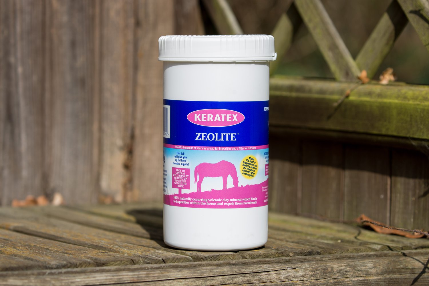 Keratex Zeolite Mineralbaserad Detox Fodertillskott - 900g
