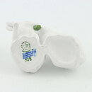 Arnold Krog  (20th Century) White Rounded Rabbits #518 10/5 cm