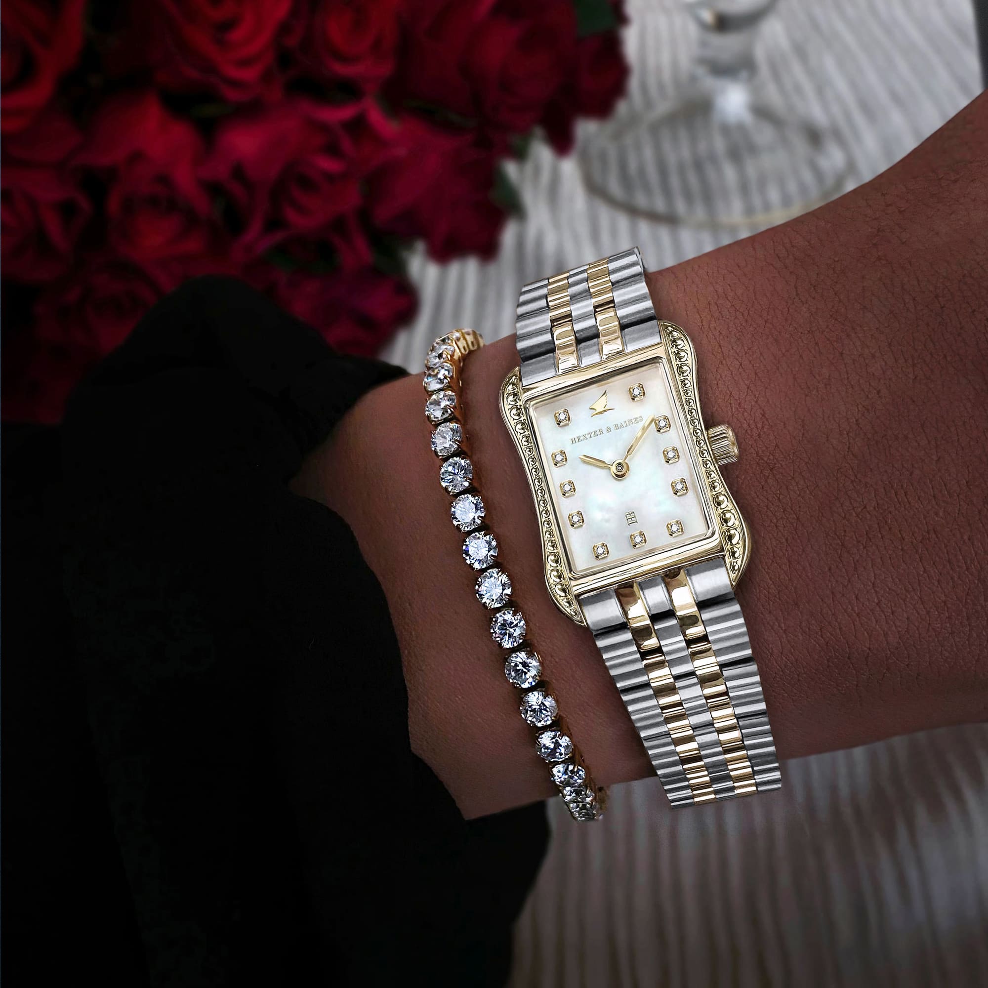 H&B Cronvas Diamond, Gold & Silver, Pearl - 3