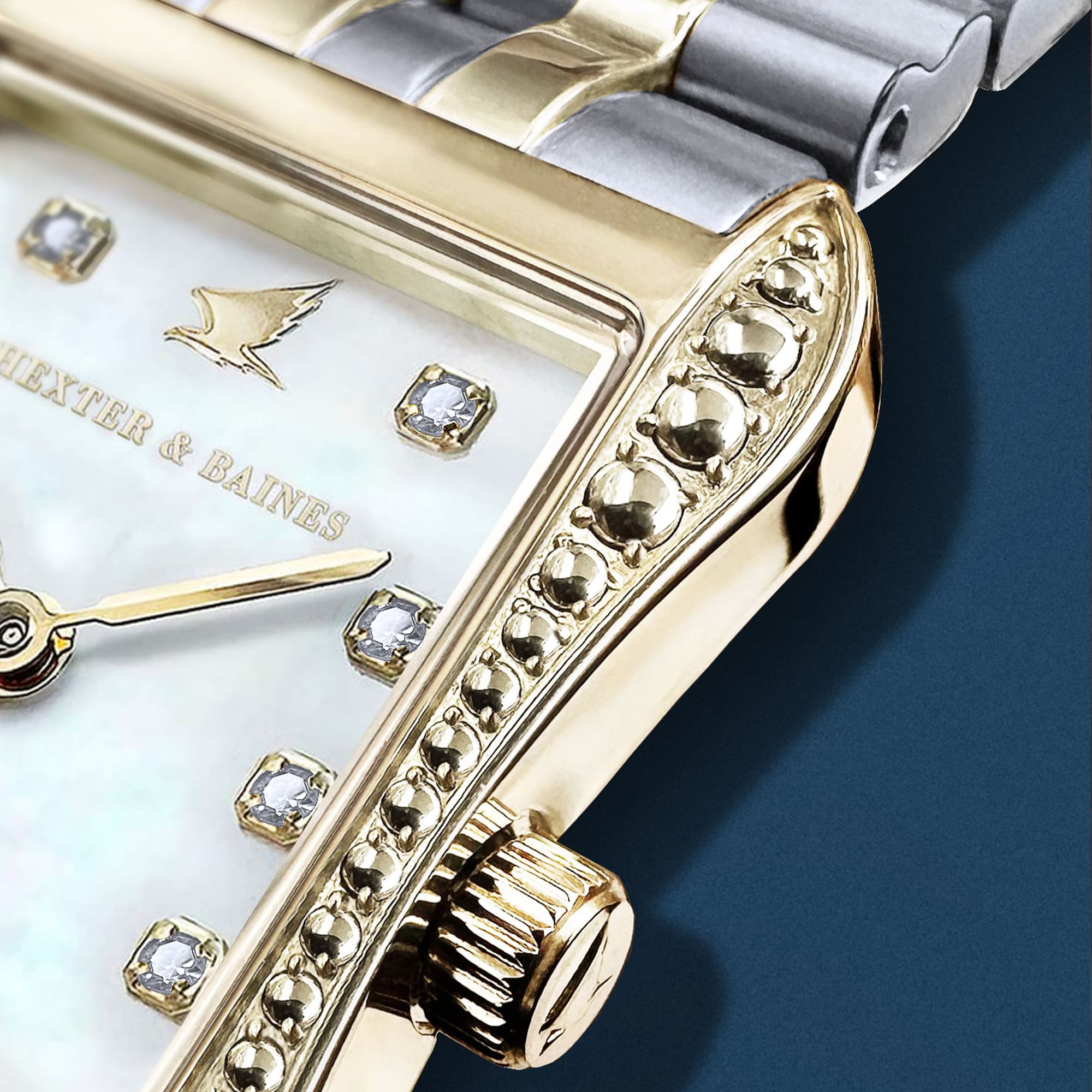 H&B Cronvas Diamond, Gold & Silver, Pearl - 7