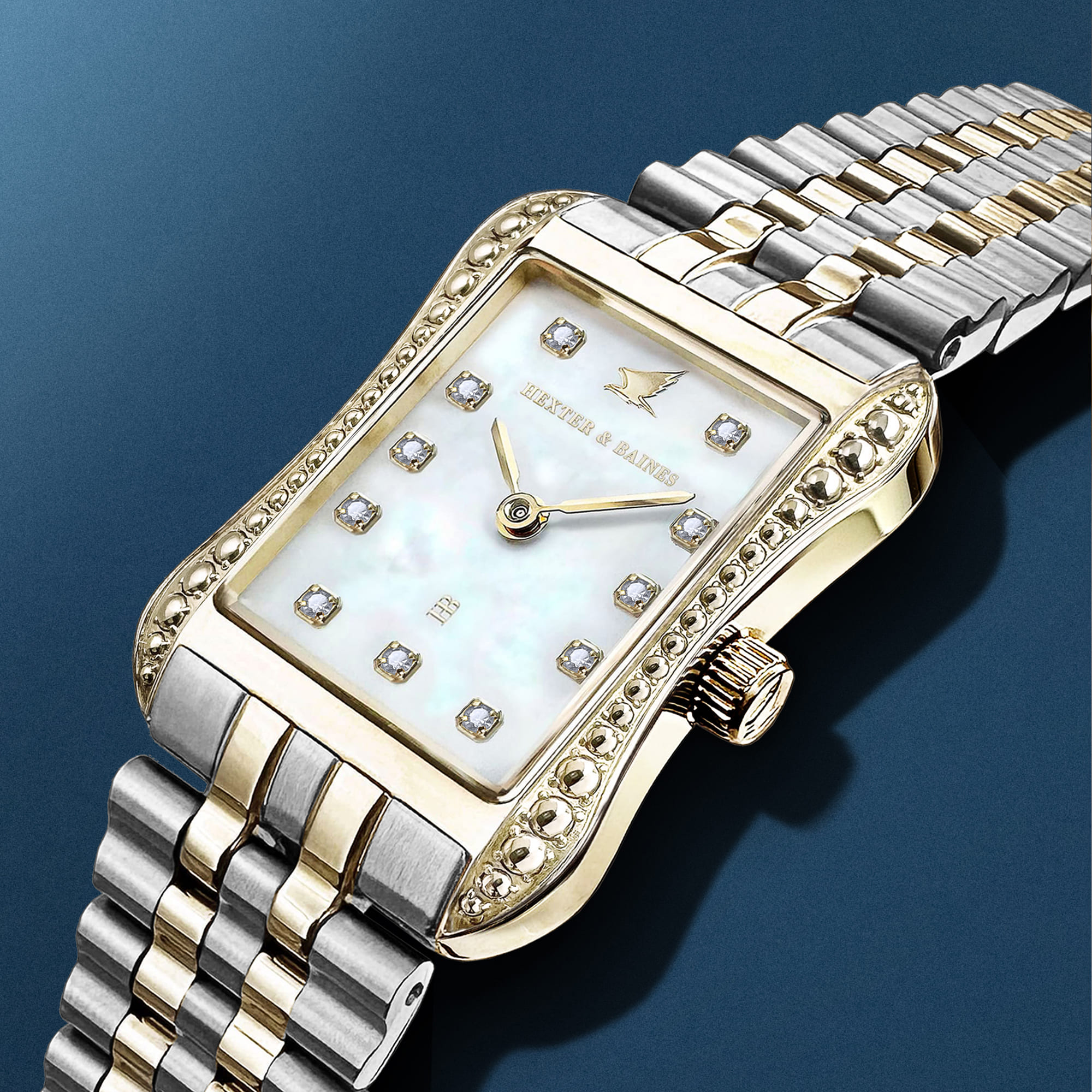 H&B Cronvas Diamond, Gold & Silver, Pearl - 2