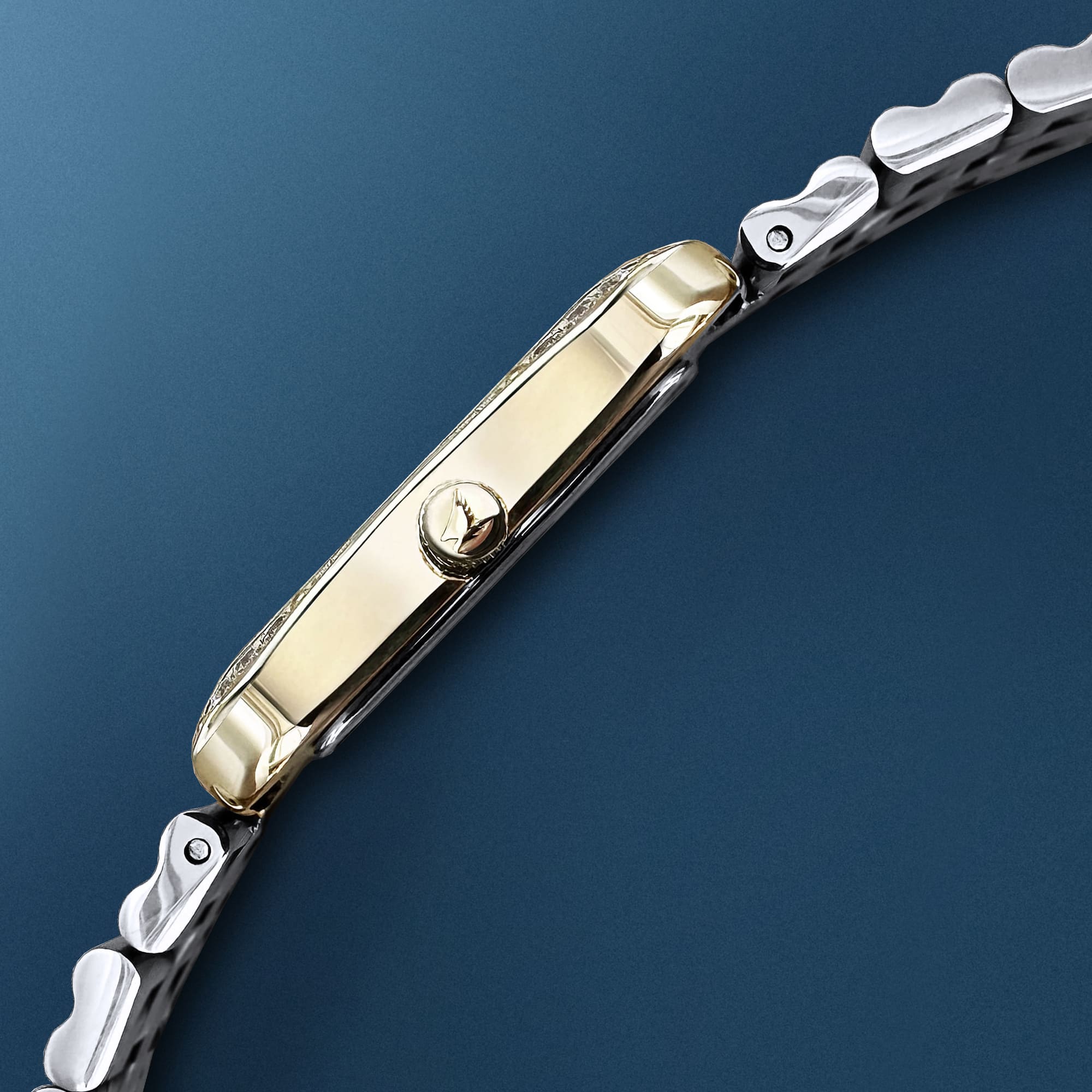 H&B Cronvas Diamond, Pavé, Gold & Silver, Pearl - 6