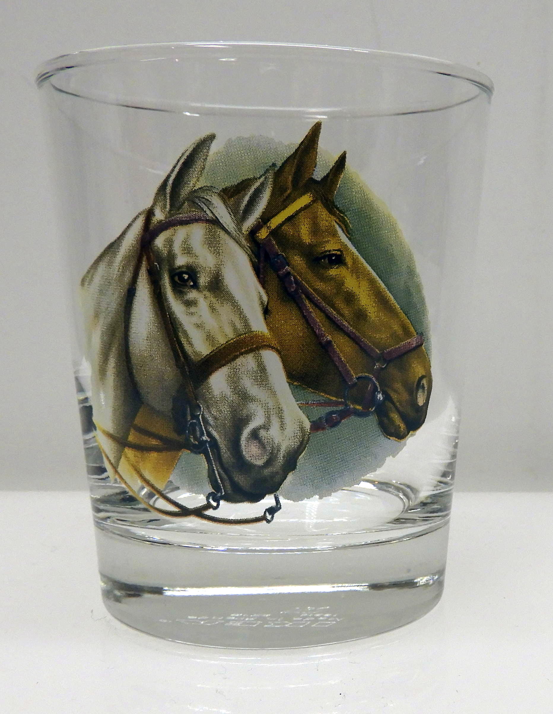 4 st. glas med hästar 23 cl - 3