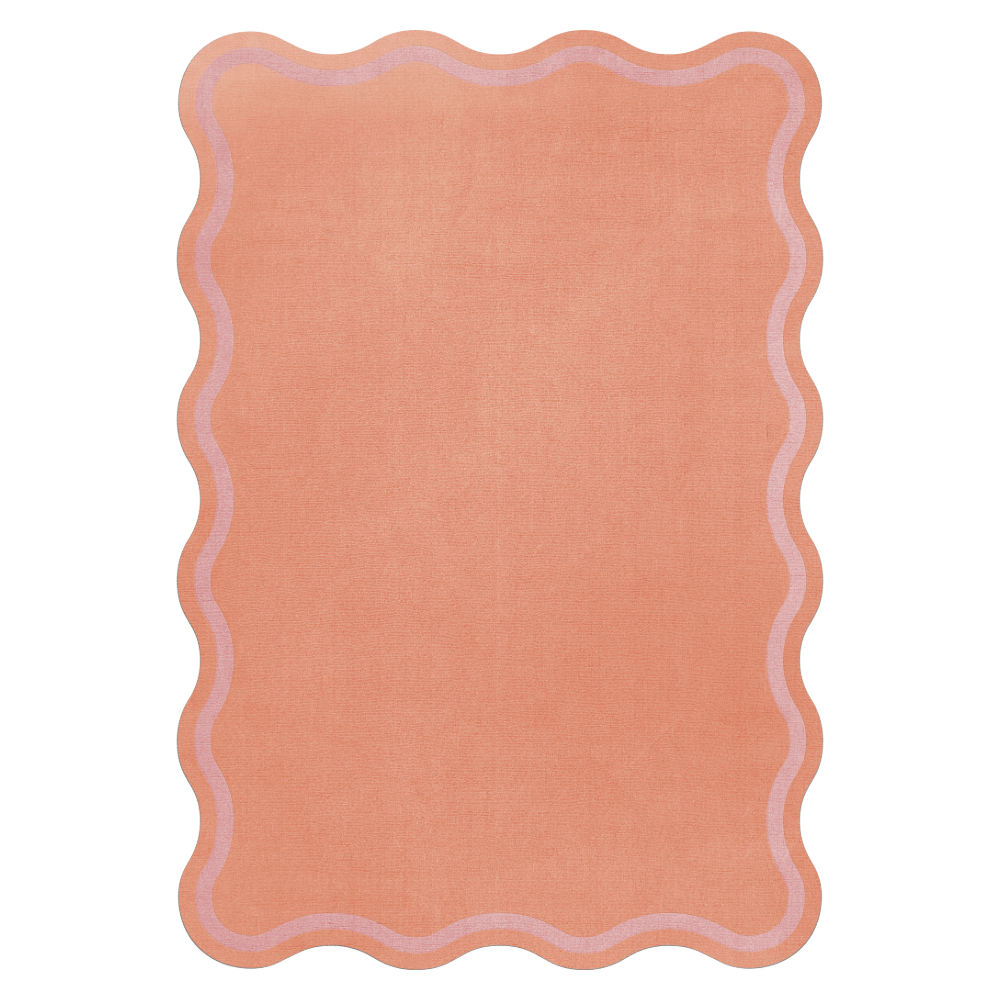 Scallop Wool Rug - LAYERED - 7