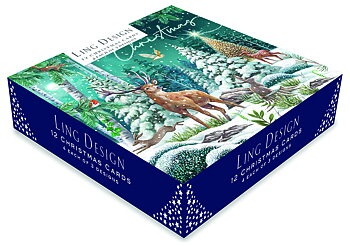 Woodland Christmas, Medium Solid Christmas Box