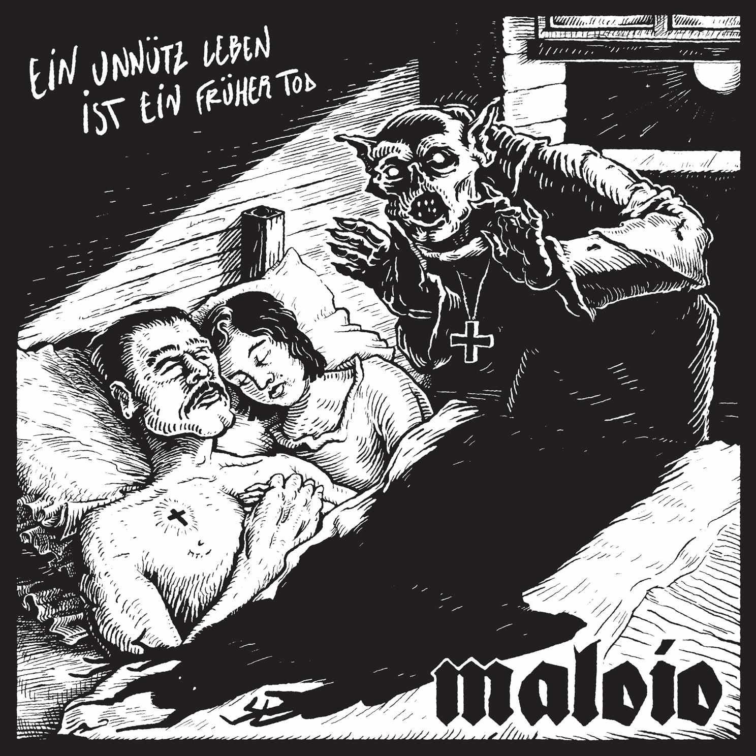 Maloio – Ein Unnütz Leben Ist Ein Früher Tod - LP (svart/vitt omslag)