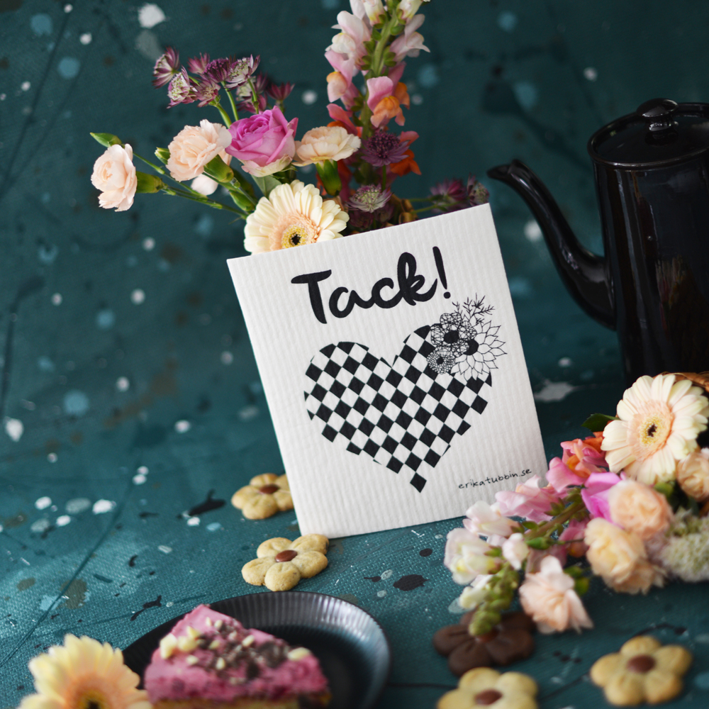 gift set TACK tea towel + dishcloth - 3