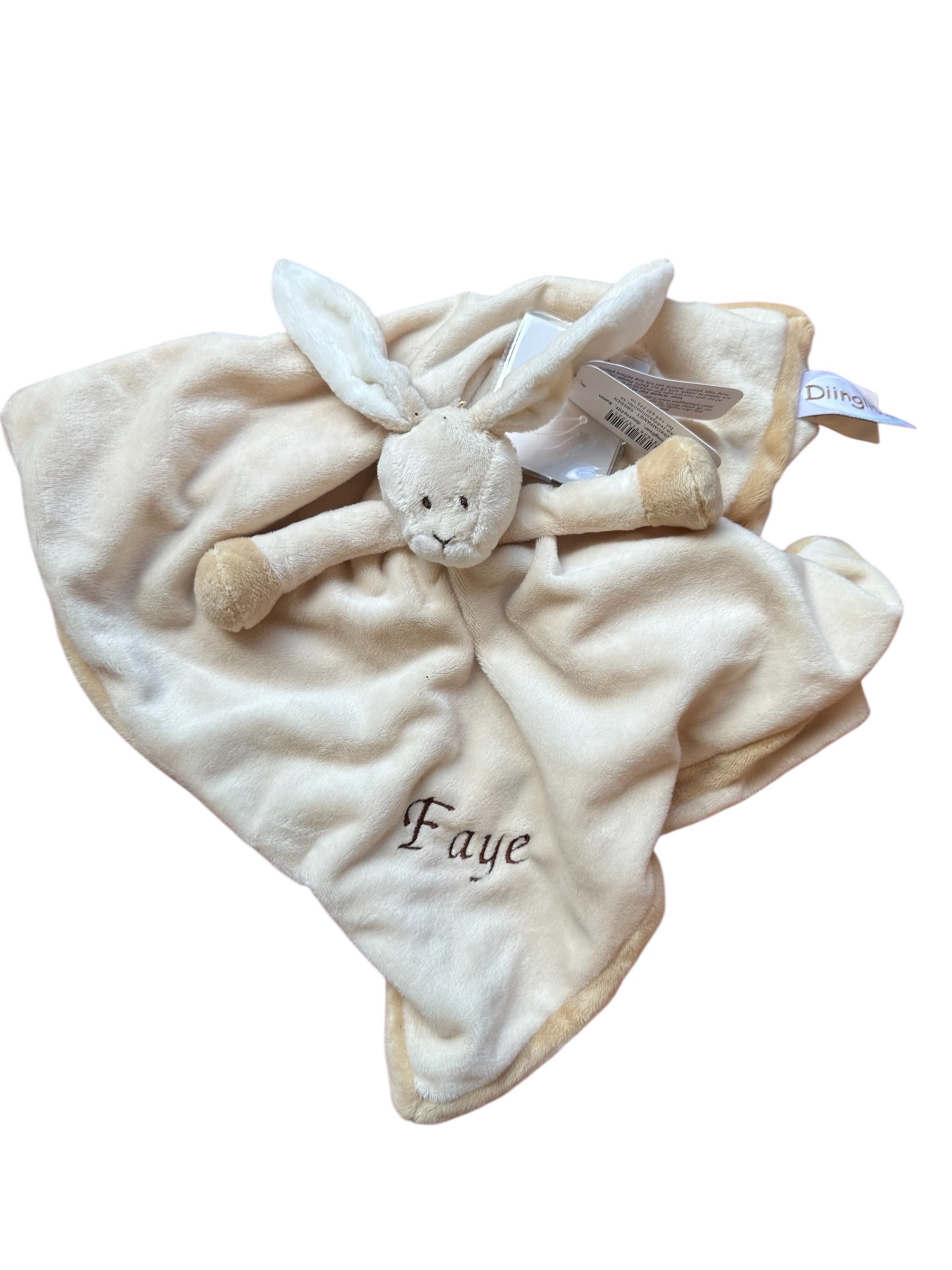 Snuttefilt med namn, Diinglisar Kanin - Faye