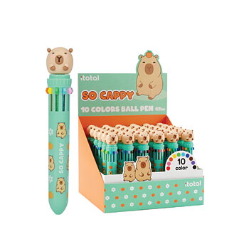 Penna 10 färger Capybara