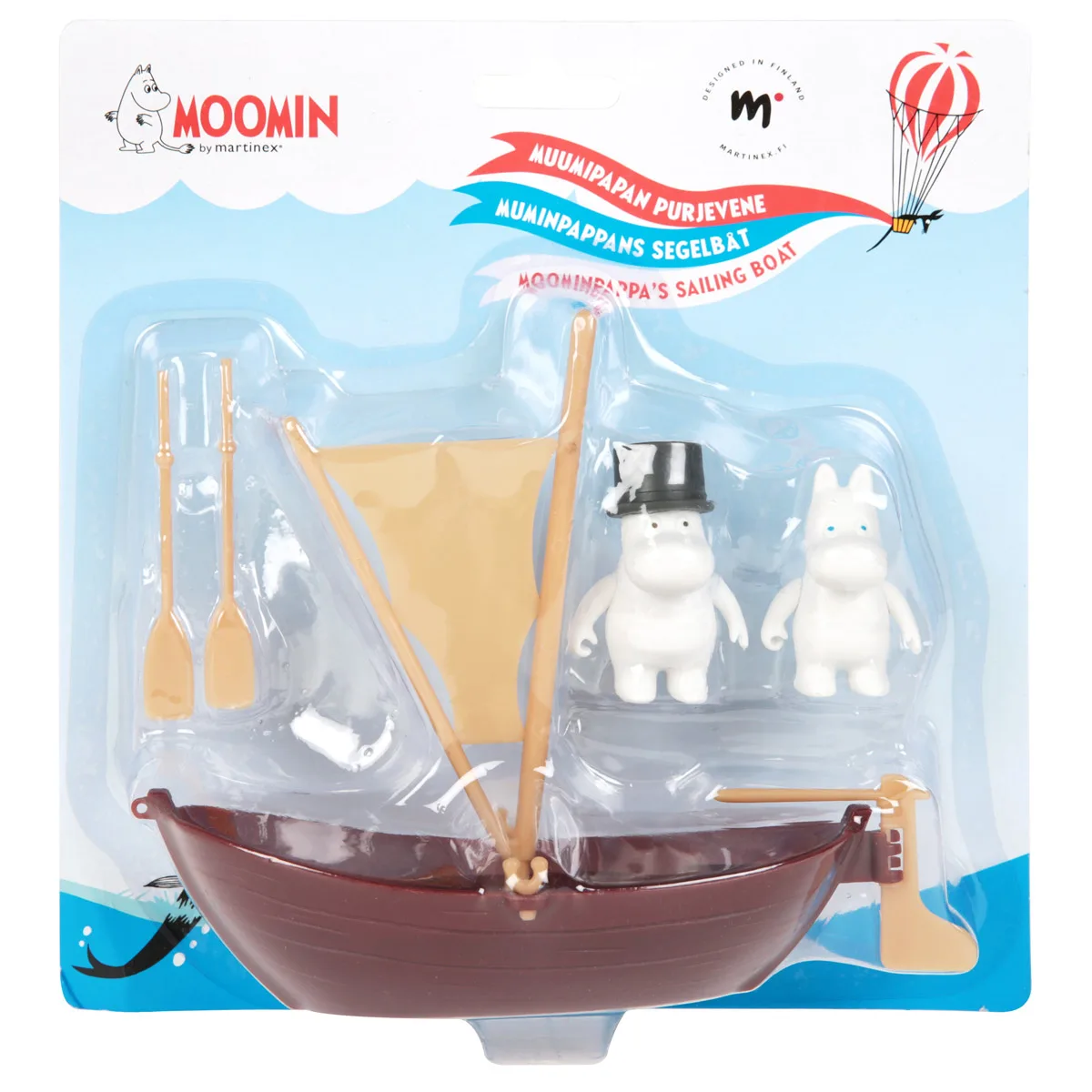 Moominpappa's Sailing Boat with 2 Figurines - 5
