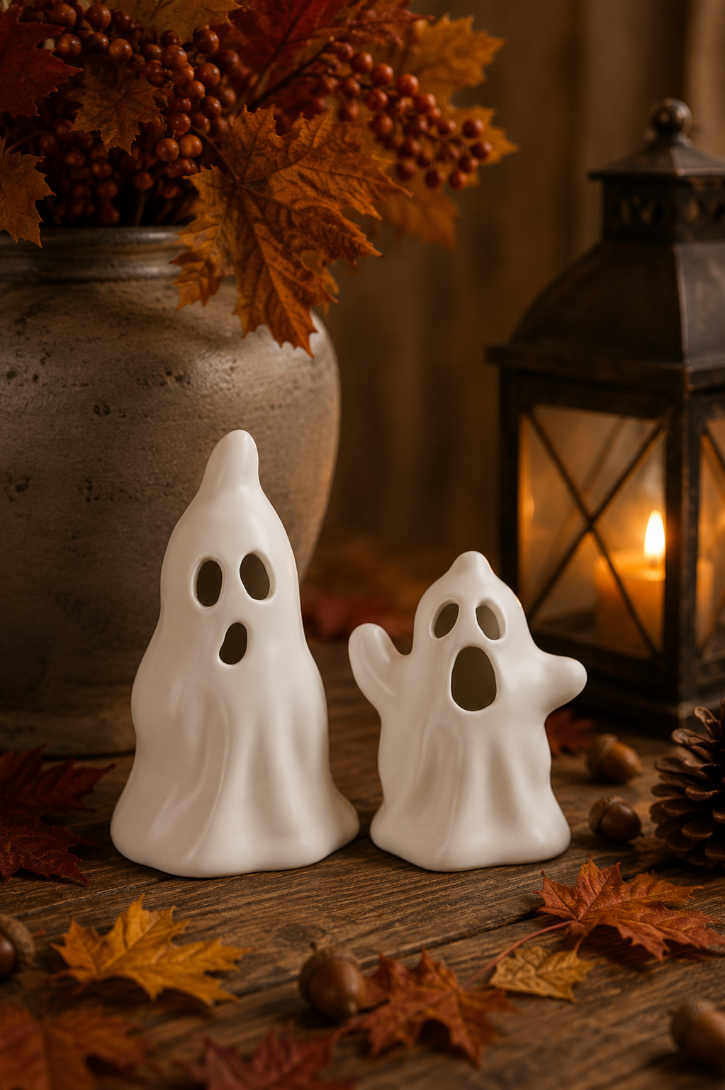 Spöke - Ghost - Vit - Large - 2-pack