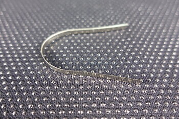 Blad till cellplastskärare, böjd med 34 mm hålbild.