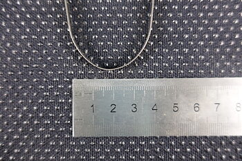 Blad till cellplastskärare, böjd med 34 mm hålbild.
