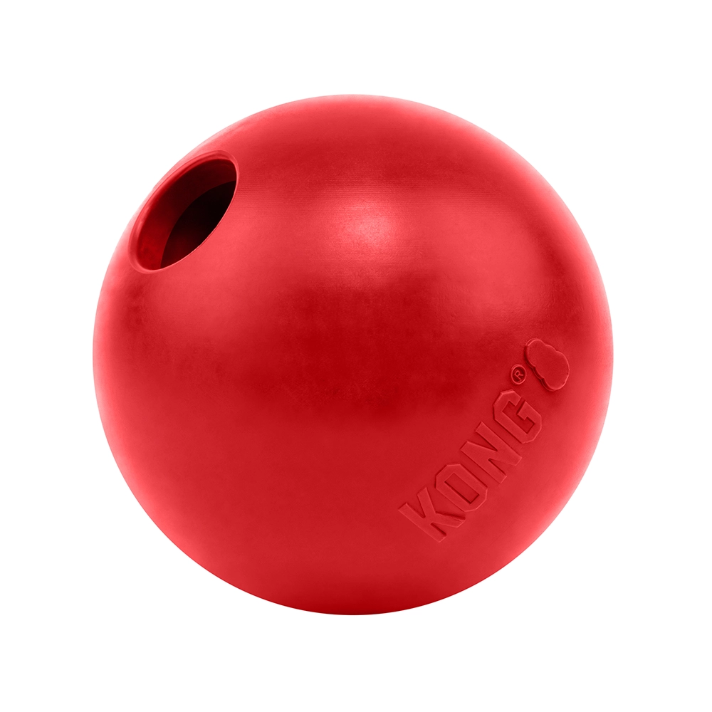 Here's the classic pine cone toy but round as a ball