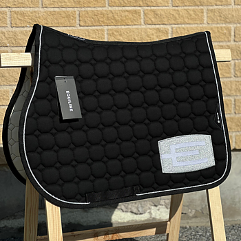 EQUILINE HOPPSCHABRAK MED E-LOGGA 006 BLACK E08 GL.SILVER-WHITE P356