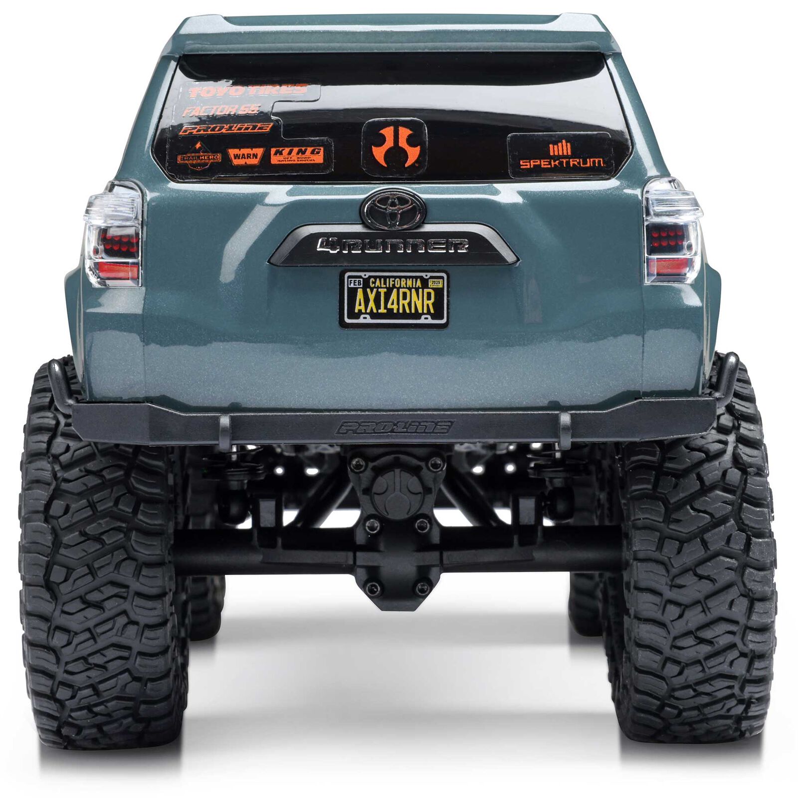 Axial AXI-2035T2 1/24 SCX24 Toyota 4Runner 4X4 RTR Brushed Rock Crawler (Battery & Charger Included), Gray - 12