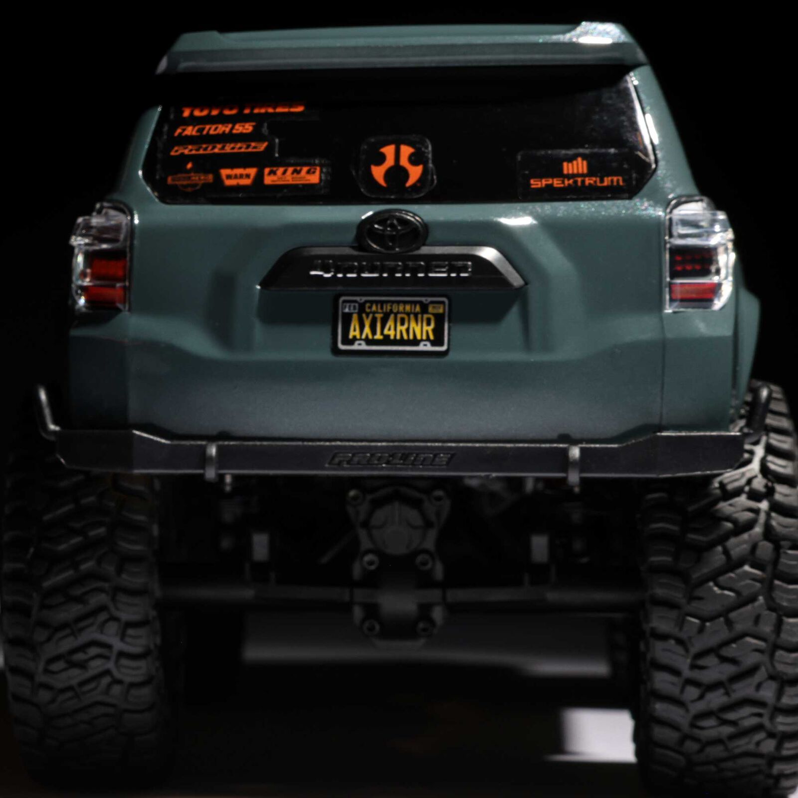 Axial AXI-2035T2 1/24 SCX24 Toyota 4Runner 4X4 RTR Brushed Rock Crawler (Battery & Charger Included), Gray - 20