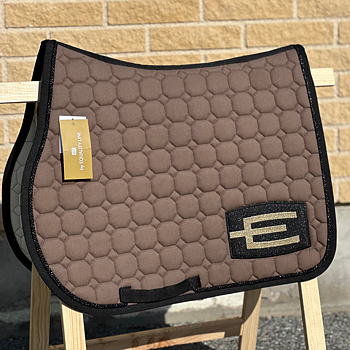 EQUILINE HOPPSCHABRAK MED E-LOGGA CAPPUCCINO E23 ORD SU NERO GL.