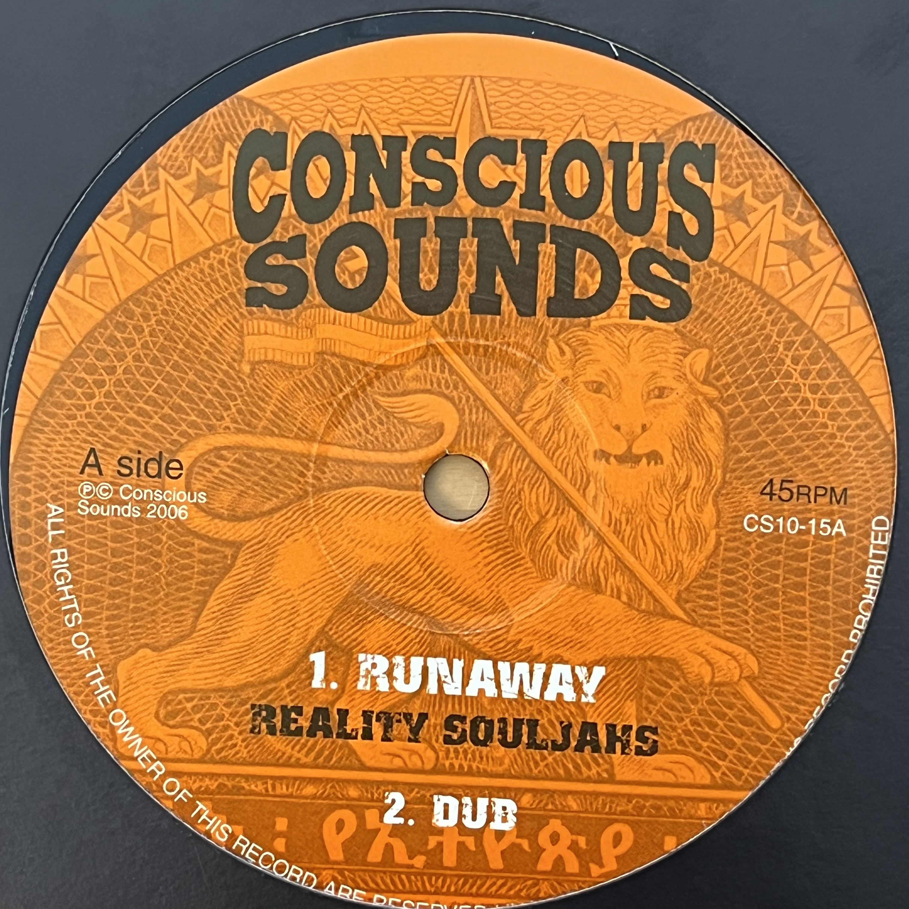 Reality Souljahs/Singer Blue – Run Away/Run Come Come