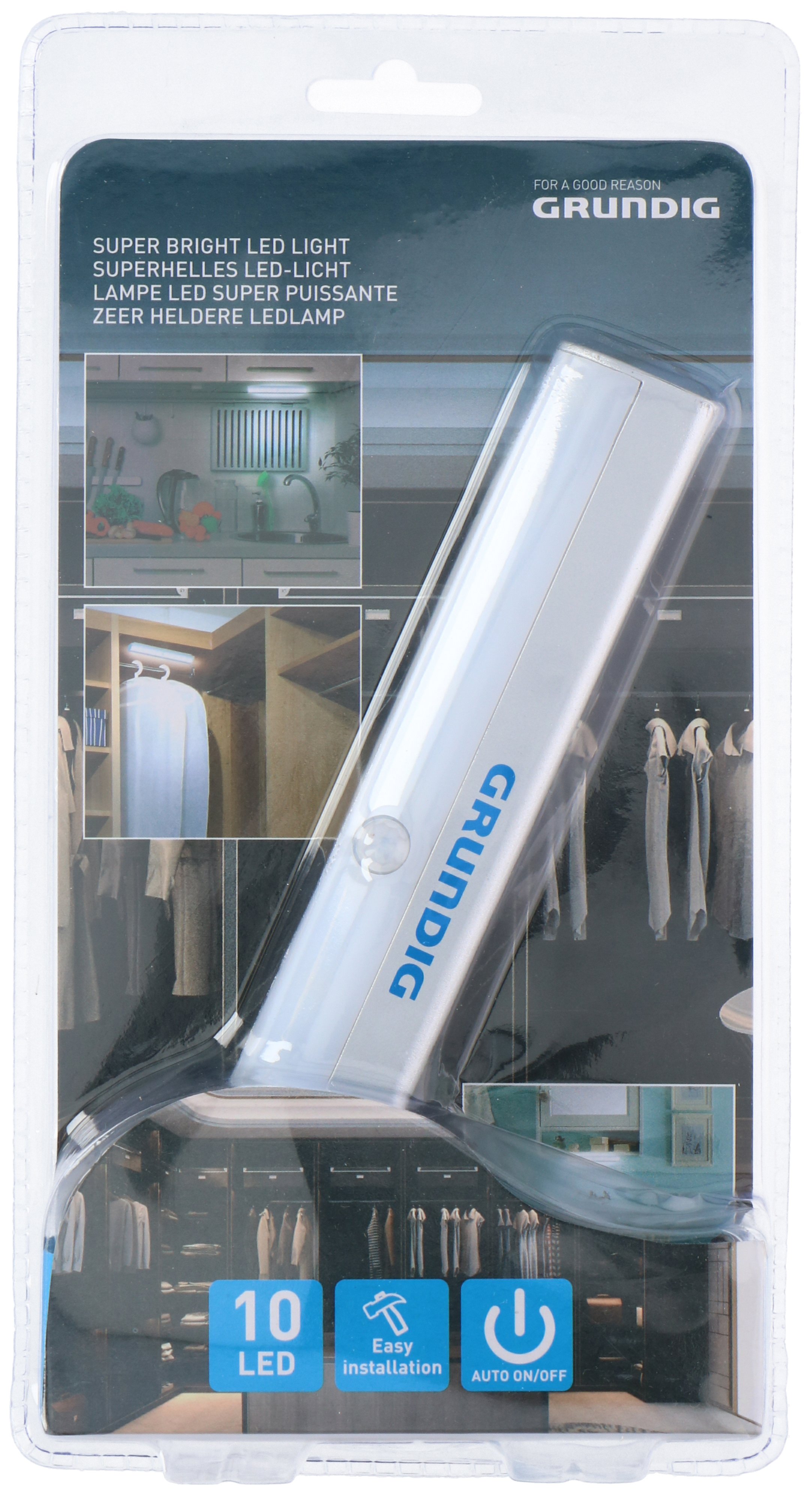 Superstark LED-lampa 10LED