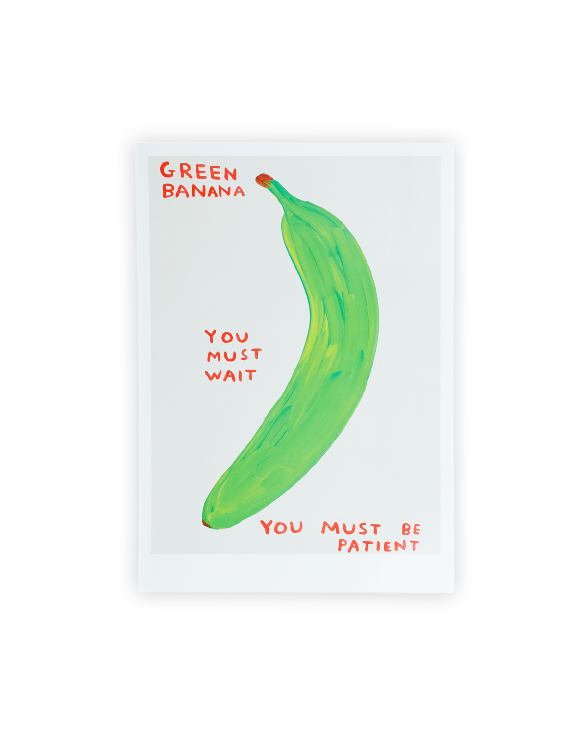 Kort, Green Banana, David Shrigley 