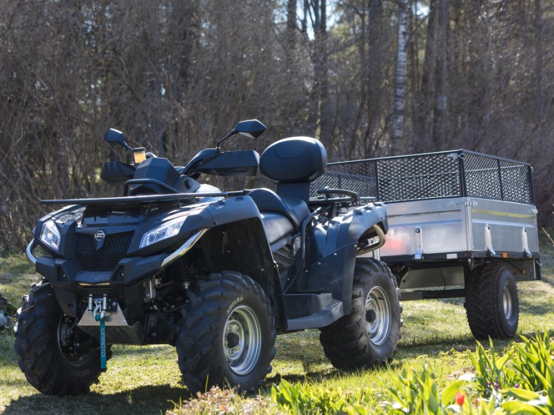 Vagn IB-165 med Tipp & Registrerad 40 km/h - 8