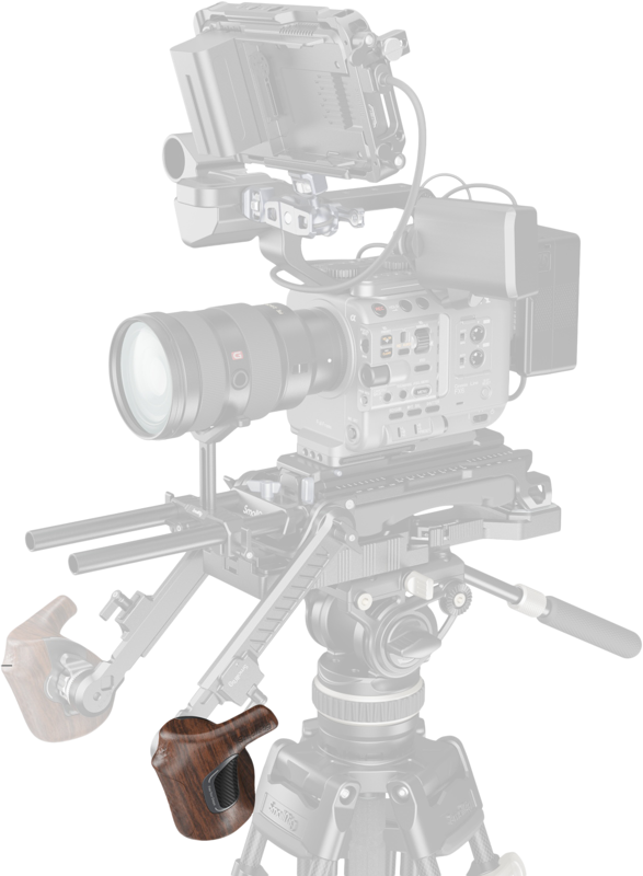 Smallrig  5162 ImageGrip Series Wooden Handle with ARRI Rosette (Left Side) - 11