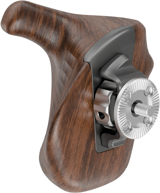 Smallrig  5162 ImageGrip Series Wooden Handle with ARRI Rosette (Left Side) - 2