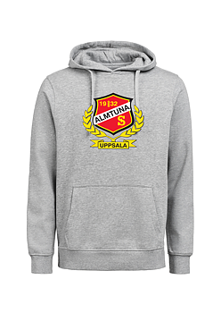 Hoodie Grå Almtuna Logo JR